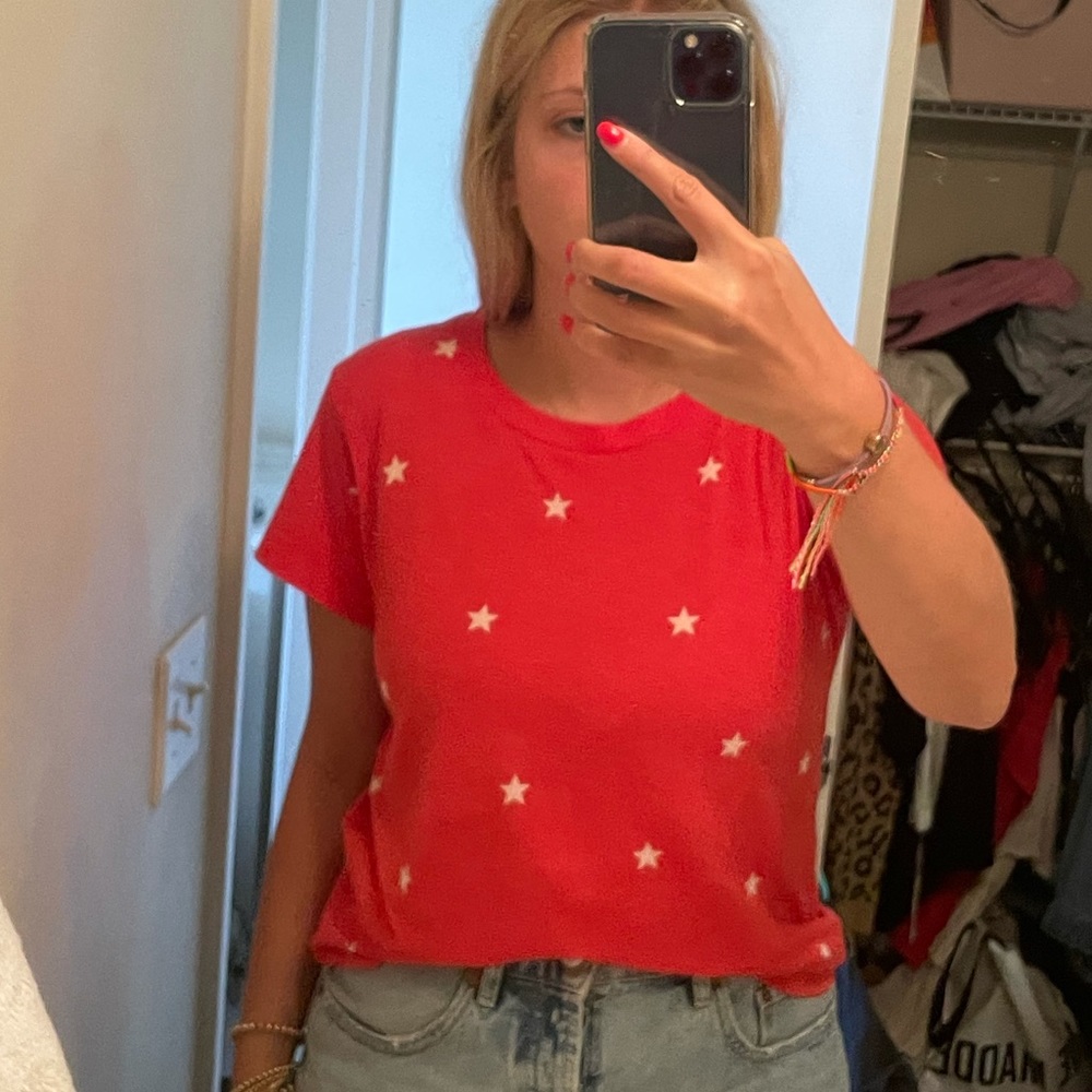 Super soft orange redish t shirt